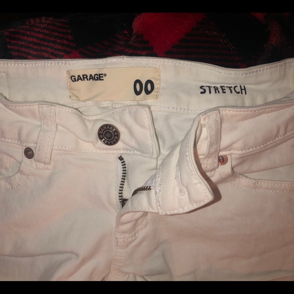 NWOT Garage white jean shorts - Picture 2 of 3